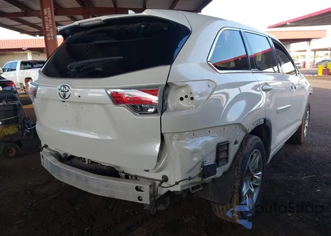 2016 Toyota Highlander Limited Platinum V6 from USA, damaged, VIN 5TDDKRFH1GS314308